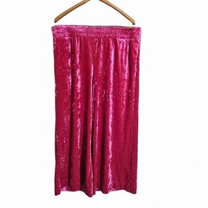 NWOT a new day Wide Leg Velvet Pants